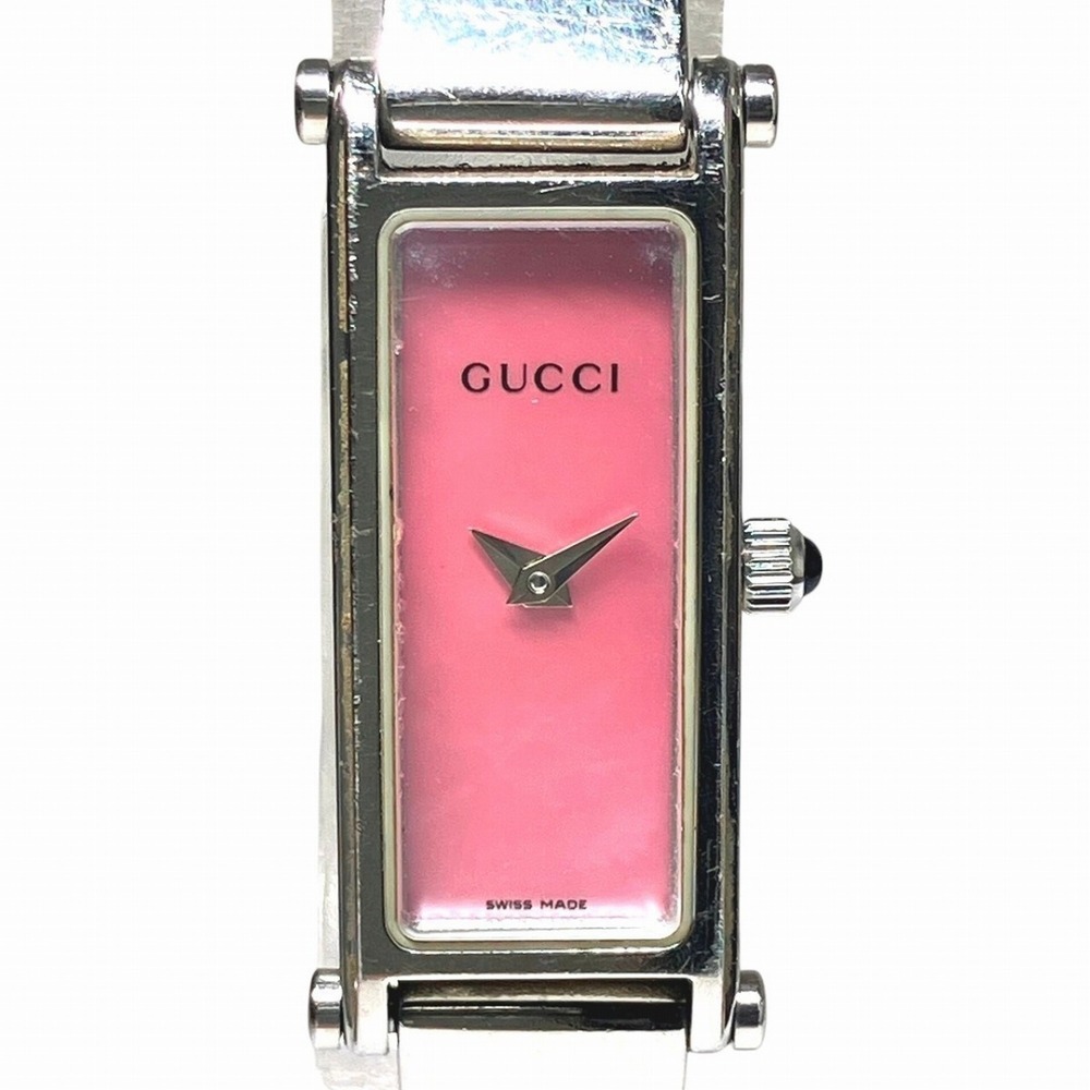 Gucci GUCCI watch, total weight 27.2g, stainless steel, quartz movement, pink...